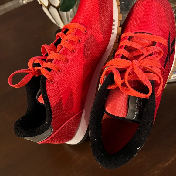 Reebok Red/Grey 94RE-1L Classic LTR CONCEPT SAMPLE 005 sneaker shoes Sz 7 - Picture 5 of 9